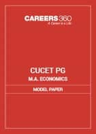 CUET/CUCET M.A Economics Model Question Paper