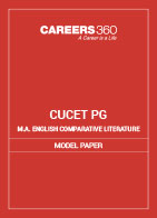 CUET/CUCET M.A. English and Comparative Literature Model Question Paper