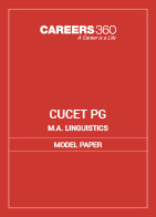 CUET/CUCET M.A. Linguistics Model Question Paper