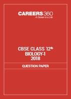 CBSE Class 12th Question Papers 2018 Biology 1