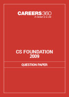 CS Foundation Question Papers 2009