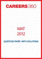 MAT 2012 Question Paper