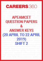 AP EAMCET Question Papers and Answer Keys Shift-1 (April 22 & 23)