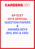 AP ECET 2019 Official Question Papers and Answer Keys (BIO, BSC & CER)