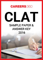 CLAT 2016 Question Paper & Answer Key
