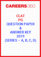 CLAT PG Question Paper and Answer Key 2019