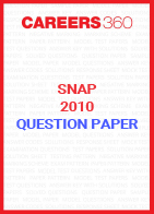 SNAP 2010 Question Paper
