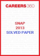 SNAP 2013 Solved Paper