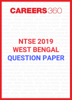 NTSE West Bengal Question Paper 2019