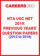 NTA UGC NET 2019: Previous Year's Question Papers (2012 to 2018)