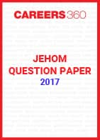 JEHOM Question Paper 2017