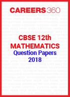 CBSE 12th Mathematics Question Papers 2018