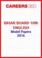 Bihar Board 10th English Model Papers 2016