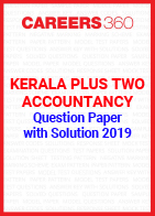 Kerala Plus Two Accountancy Question Paper with Solution 2019