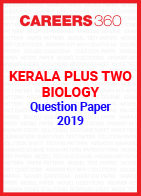 Kerala Plus Two Biology Question Paper 2019