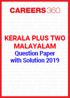 Kerala Plus Two Malayalam Question Paper with Solution 2019