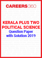 Kerala Plus Two Political Science Question Paper with Solution 2019