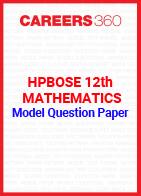 HPBOSE 12th Mathematics Model Question Paper