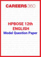 HPBOSE 12th English Model Question Paper