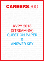 KVPY 2018 Question Papers for SA Stream