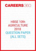 HBSE 10th Agriculture 2018 Question Papers
