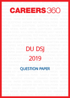 DU DSJ 2019 Question Paper