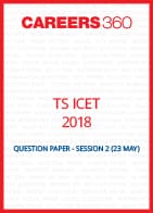 TS ICET 2018 Question Paper May 23 Shift 2