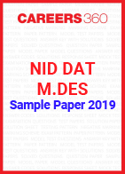 NID DAT Sample Paper 2019 M.Des