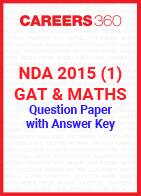 NDA 2015 1 (GAT & Maths) Question Paper & Answer Key