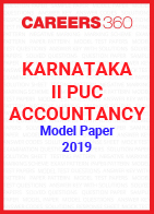 Karnataka II PUC Accountancy Model Paper 2019
