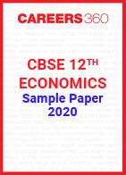 CBSE Class 12 Economics Sample Paper 2020