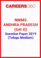 NMMS Andhra Pradesh (Set-D) Question Paper 2019 (Telugu Medium)