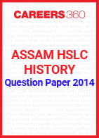 Assam HSLC History Question Paper 2014