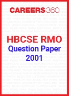 HBCSE RMO Question Paper 2001