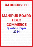 Manipur Board HSLC Commerce Question Paper 2014