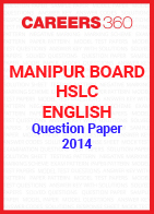 Manipur Board HSLC English Question Paper 2014