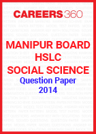 Manipur Board HSLC Social Science Question Paper 2014