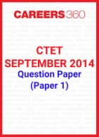 CTET 2014 Question Paper – September (Paper 1)