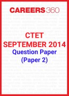 CTET 2014 Question Paper – September (Paper 2)