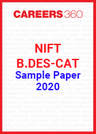 NIFT B.Des CAT Sample Paper 2020
