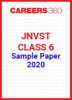 JNVST Class 6 Sample Paper 2020