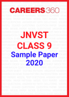 JNVST Class 9 Sample Paper 2020
