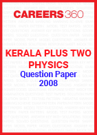 Kerala Plus Two Physics Question Paper 2008