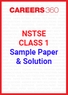NSTSE Class 1 Sample Paper and Solution