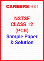 NSTSE Class 12 (PCB) Sample Paper and Solution