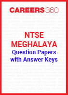 Previous Years NTSE Meghalaya Question Papers with Answer Keys