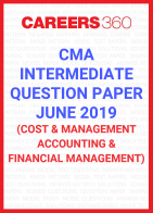 CMA Intermediate Question Paper June 2019 Cost and Management Accounting and Financial Management