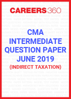 CMA Intermediate Question Paper June 2019 Indirect Taxation