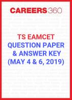 TS EAMCET Question Paper and Answer Key May 4 and 6, 2019