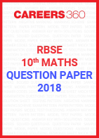 RBSE 10th Maths Question Papers 2018